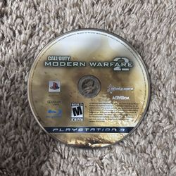 Call of duty modern warefare 2 PS3 game play play station