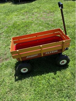 Radio Flyer All-Terrain Steel & Wood Wagon