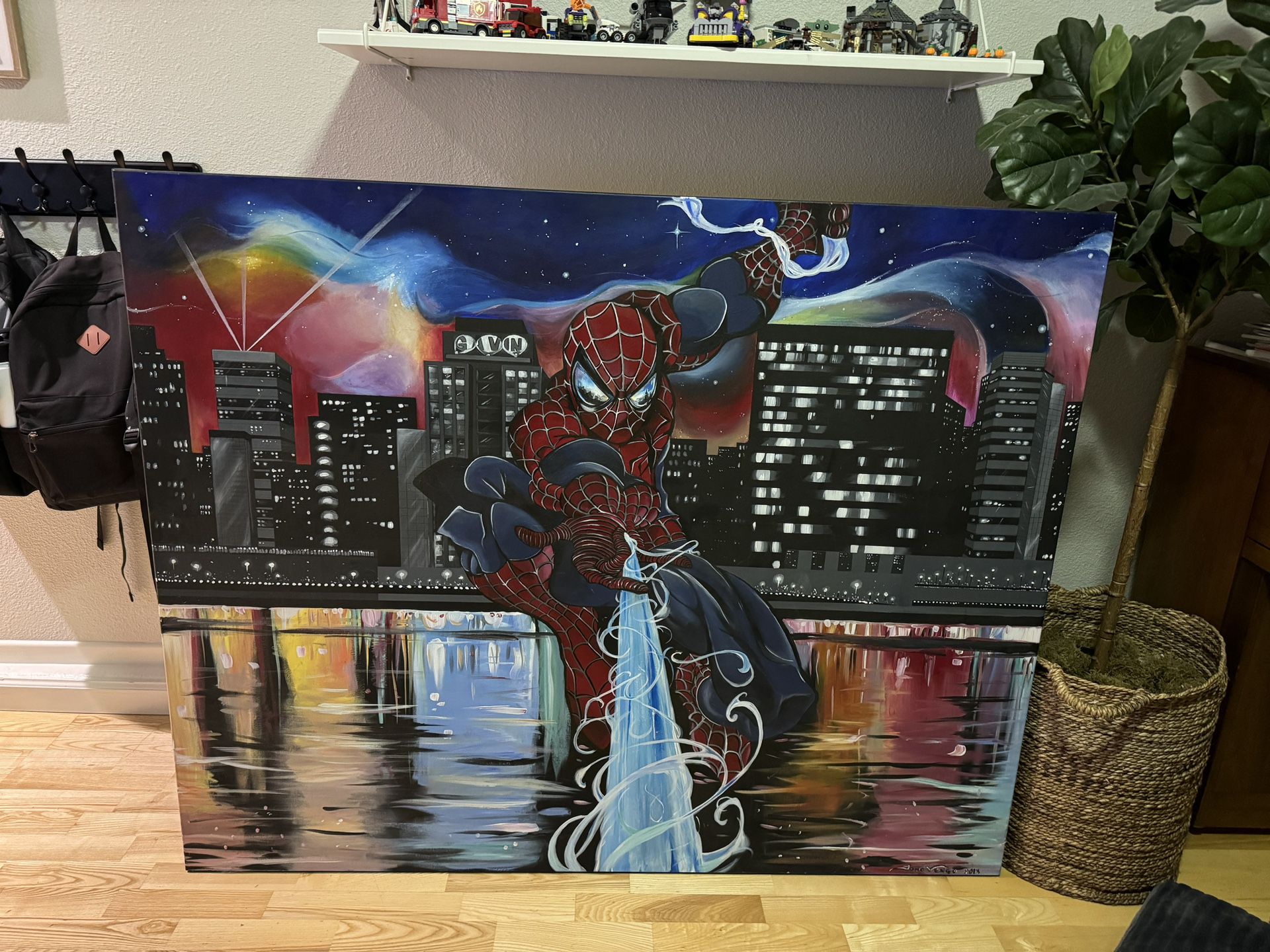 Custom Spider-Man Painting