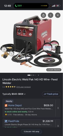 Lincoln welder