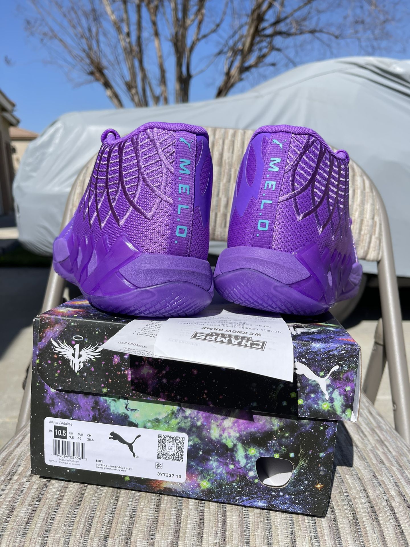 Mb1 Mauve Pumas Inverse Toxic Basketball Shoes PUMA