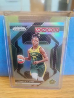 Jewell Loyd Monopoly24 Light Blue /199 (#wnba24) $4