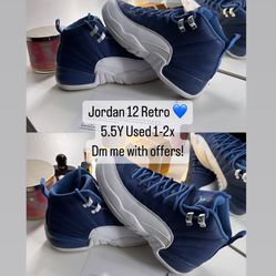 Jordan 12 Size 5.5