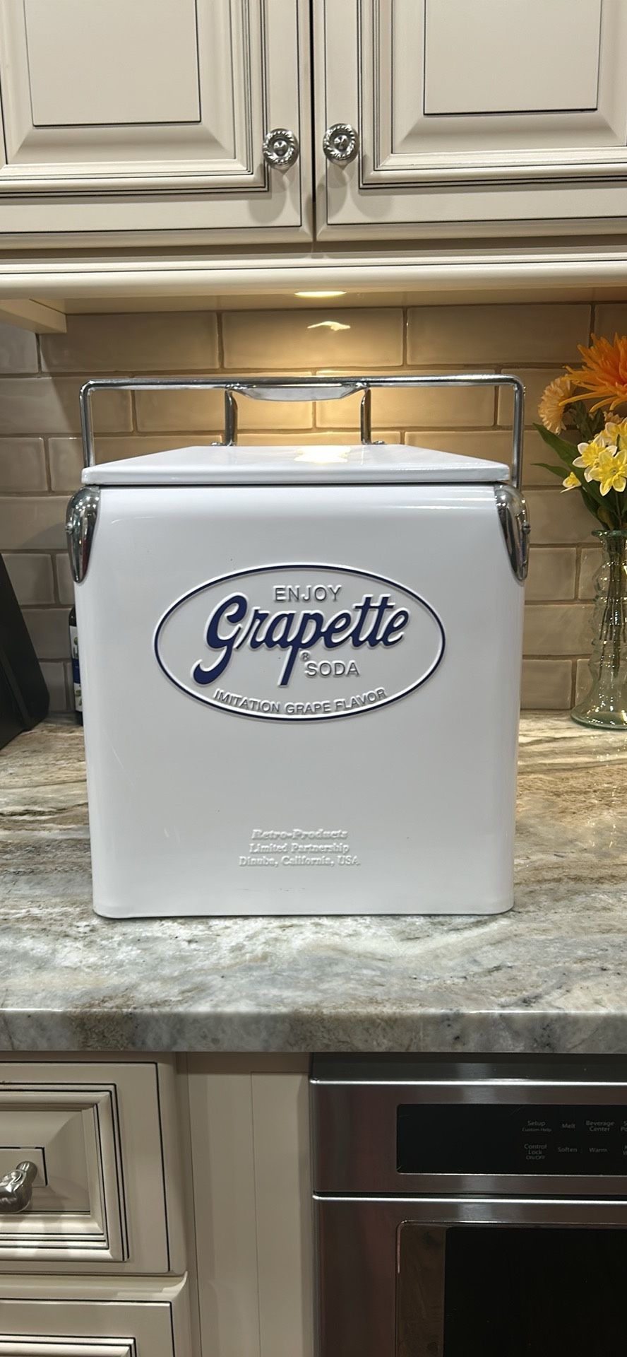 Retro Grapette Cooler