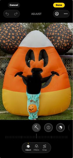 Halloween Inflatable Candy Corn with Mickey Ears