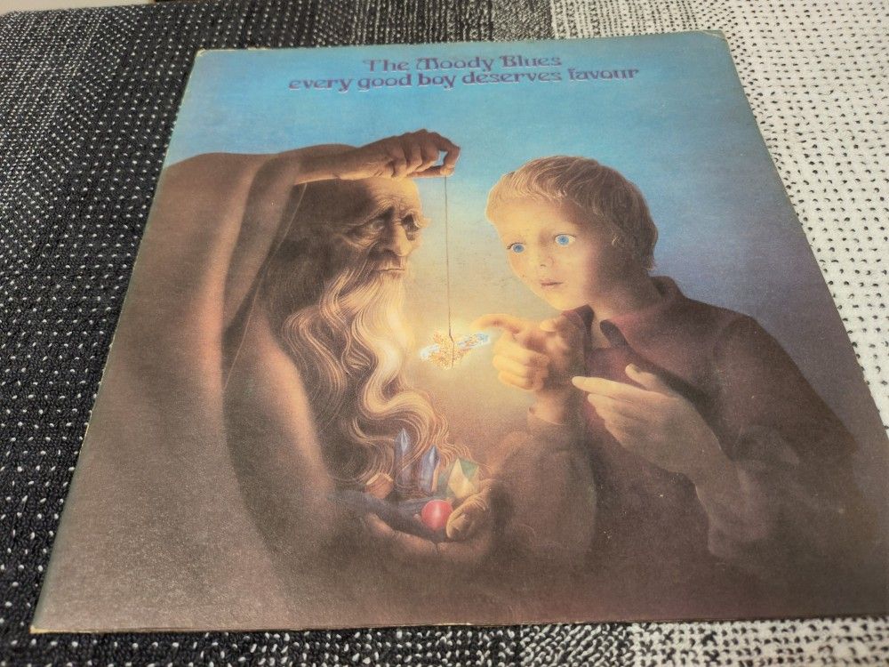 Moody Blues Every Good Boy Deserves Favour LP Record