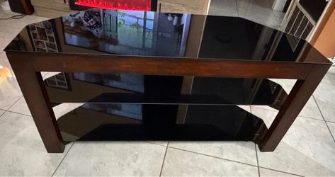 Glass Tv Stand