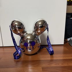 New disney plastic silver cross bag