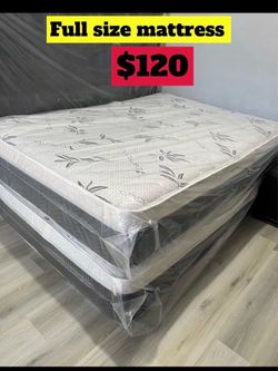 Full size pillow top mattress new