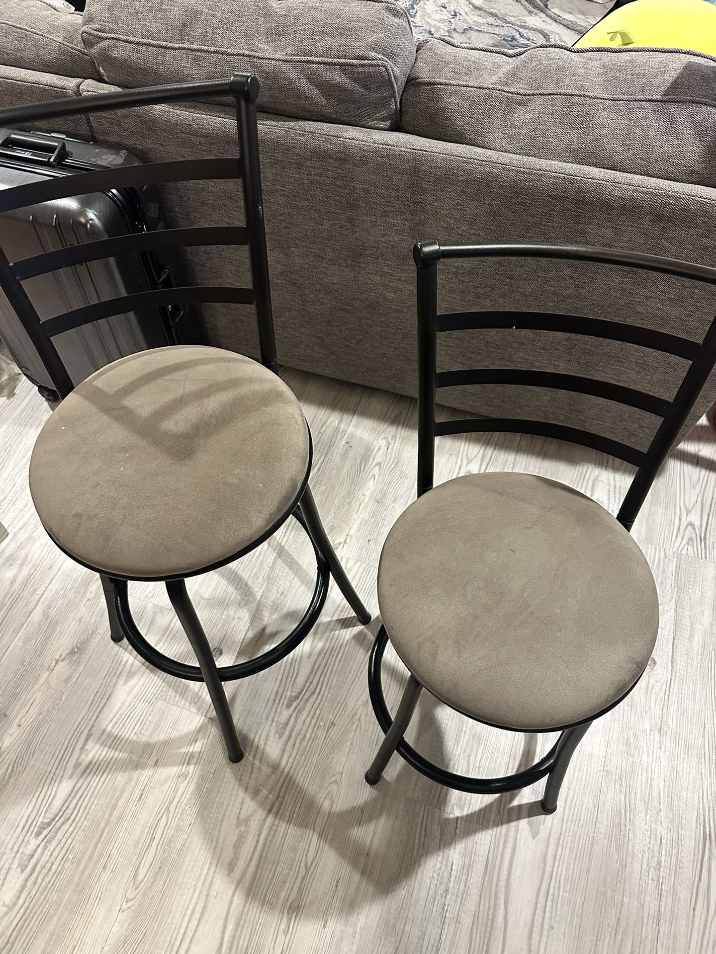 Two Swivel Chair, Bar Stool 