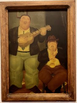 “The Musicians” Fernando Botero, Canvas Reproduction 