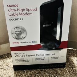 Netgear CM1000 - Ultra High Speed Cable Modem