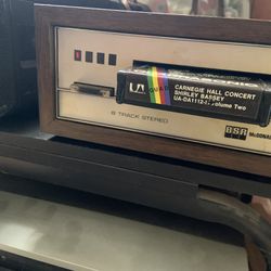 On Hold For Pickup Pending) Vintage 8 Track Player. Plug Into Outlet And Need To Plug Into Speakers 