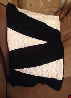 Short black and white dress