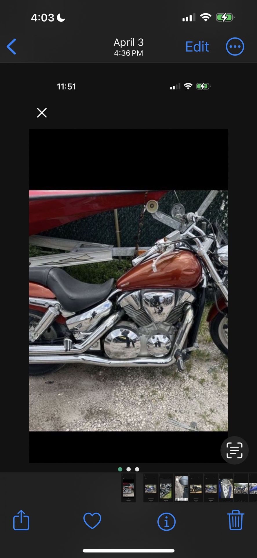 Honda Vtx 1300 Coming Down No Tanks message with your needs