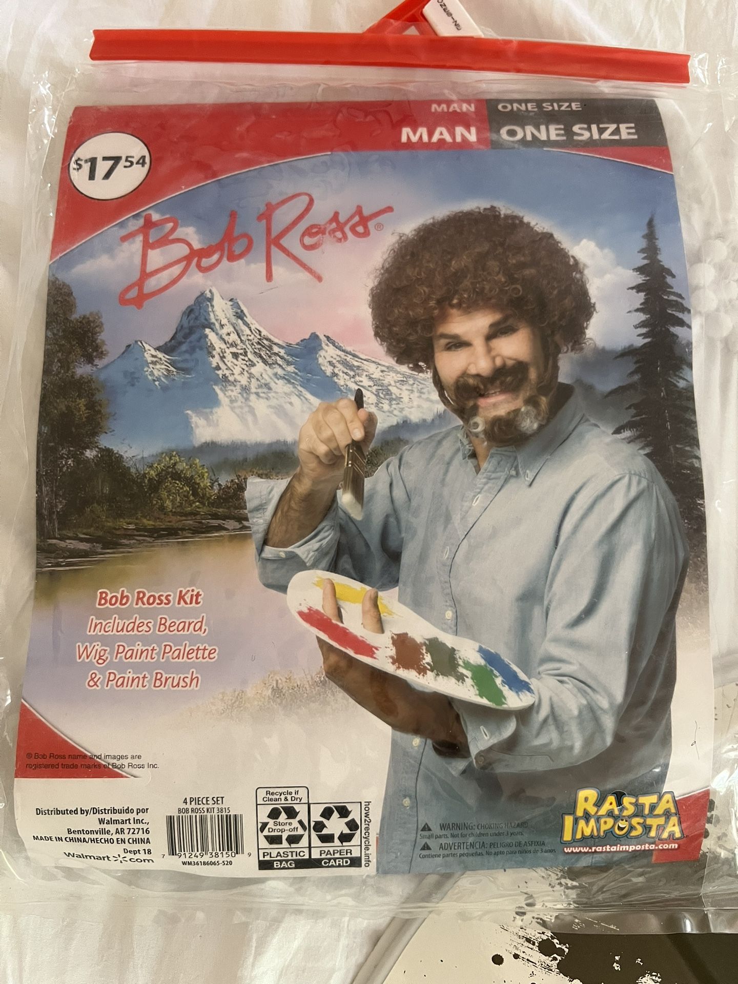 Bob Ross Costume