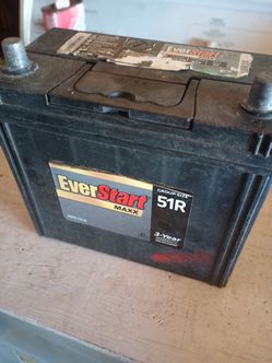Used car battery