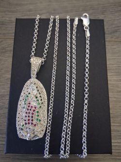 Cadenita y virgen de Guadalupe Plata 925