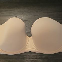 Seamless Strapless Bra- Beige 