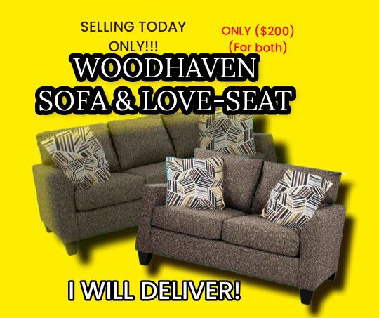 *WOODHAVEN *LUXURY* Collection.(Sofa And Love-seat )