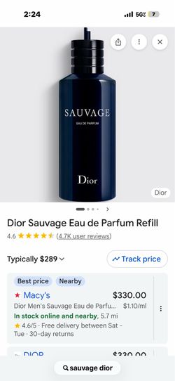 Savauge  Dior