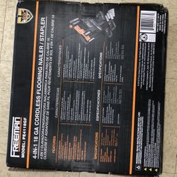 Freeman 4-in-1 18ga Cordless Flooring Nailer / Stapler
