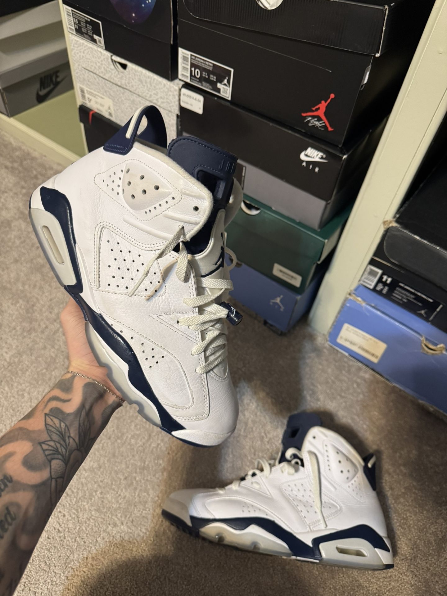 Air Jordan 6 Retro ‘Midnight Navy’ 2022