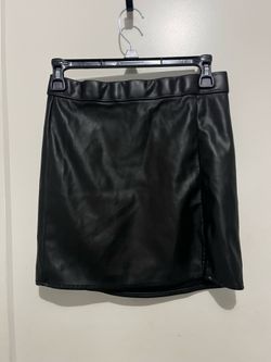 Girls Pleather Skirt
