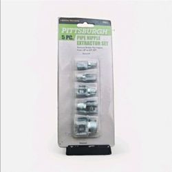 Pittsburgh 5 Pc. Pipe Nipple Extractor Set
