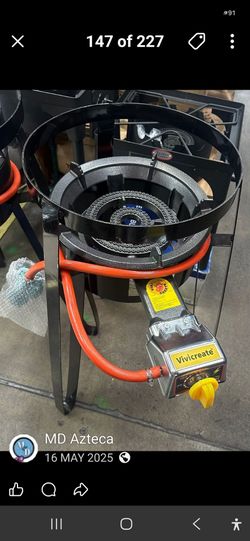 Quemador de gas propano  con manguera incluida
