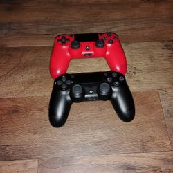 PS4 Controller That I Haven't Used In A While I Tested Them Just Rn And They Work Like New!