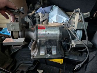 Bench mount grinder