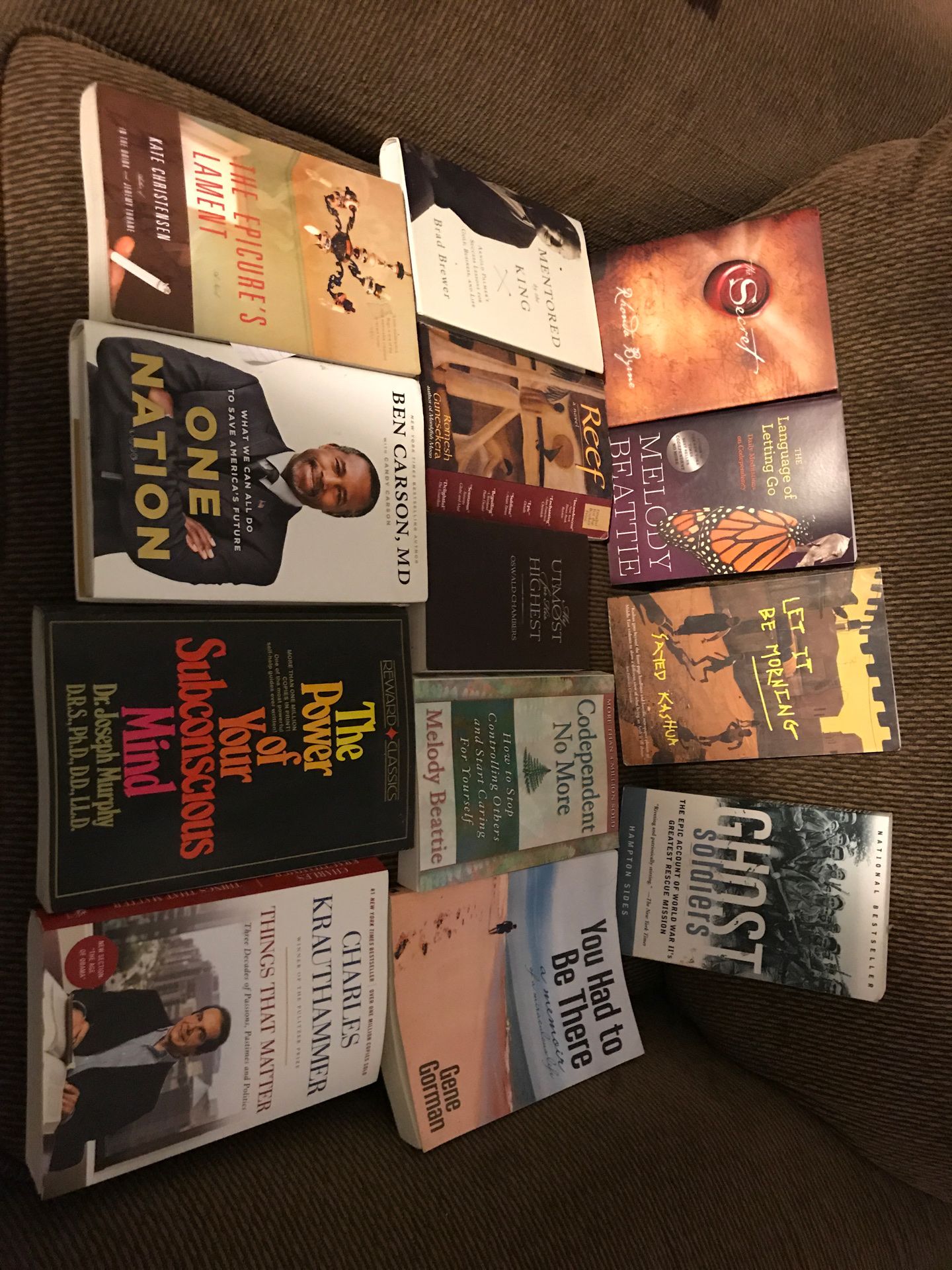 Used Books $30 for all of them - 13 in total