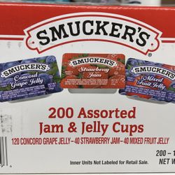 $23 Smucker’s Assorted 200 Count Jelly