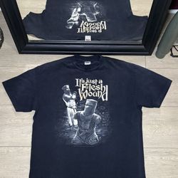 Y2K 2005 Monty Python & The Holy Grail Movie Promotion Shirt