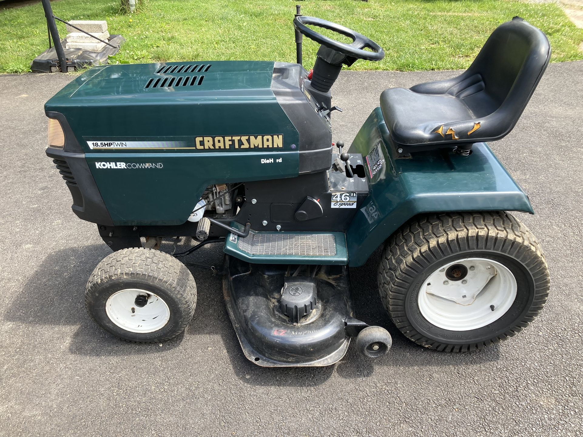 Craftsman 22.5 discount hp garden tractor