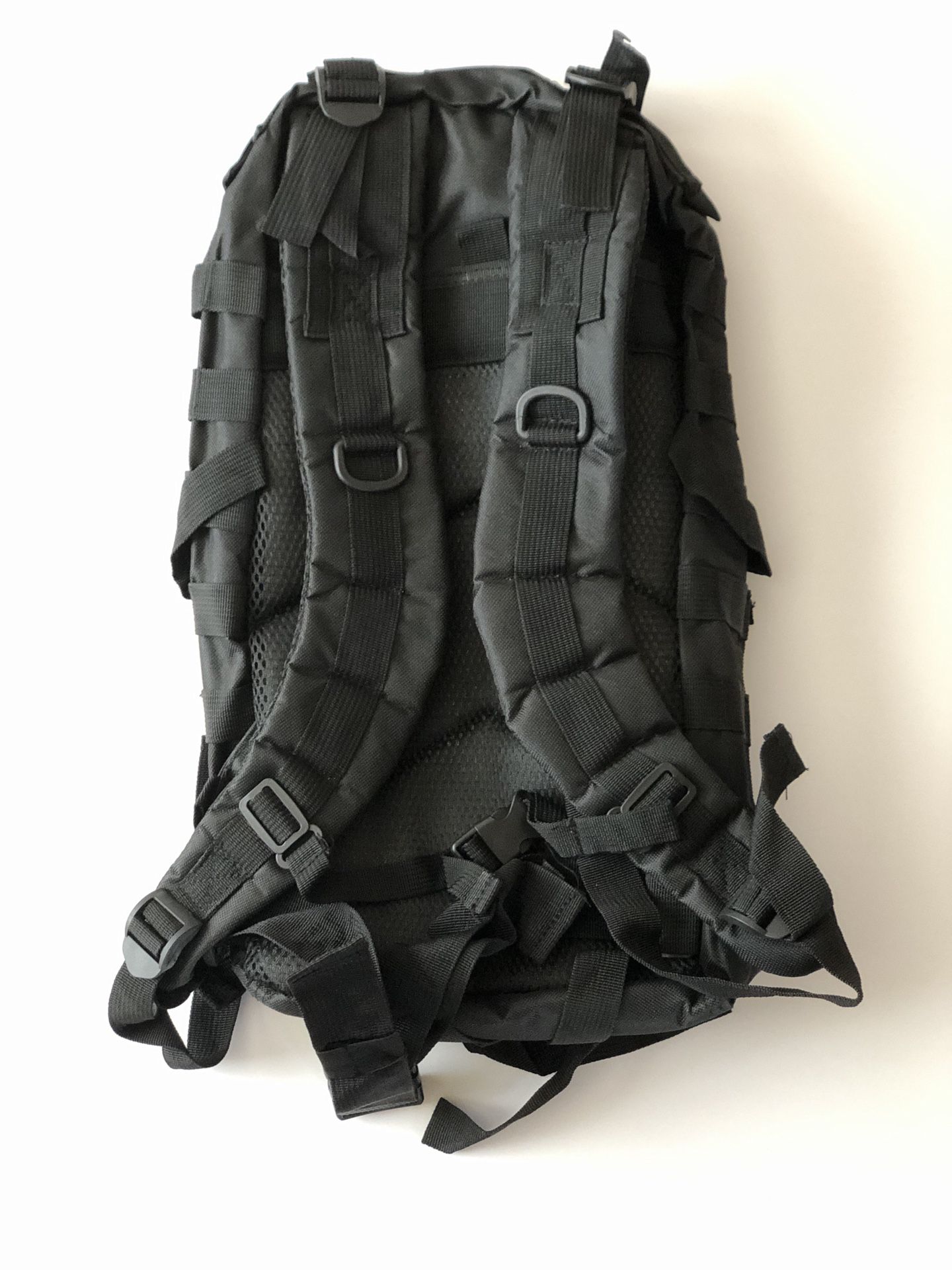 Black Tactical Backpack 35L - New