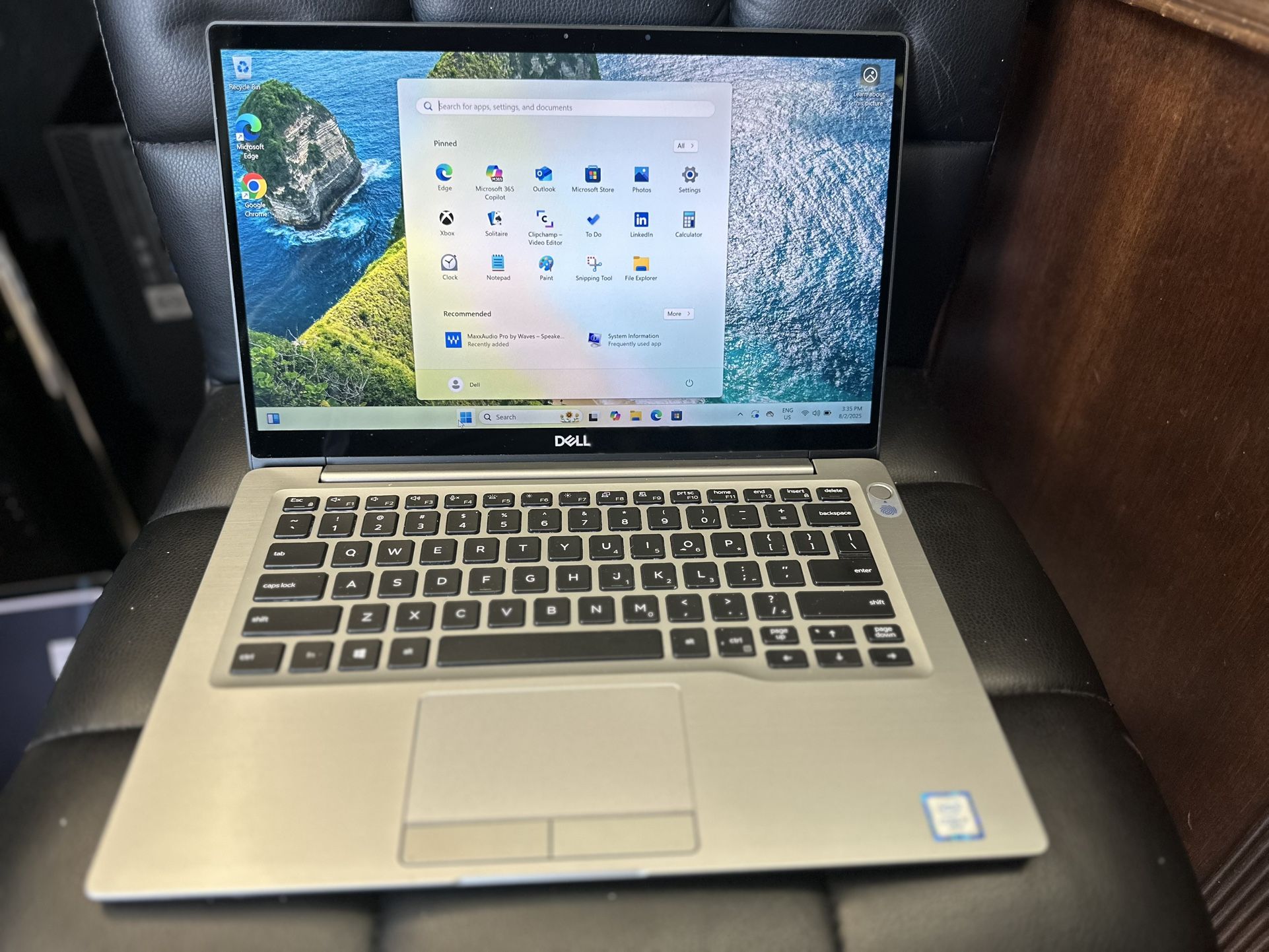 Dell Latitude 7400, core i7-8th gen 