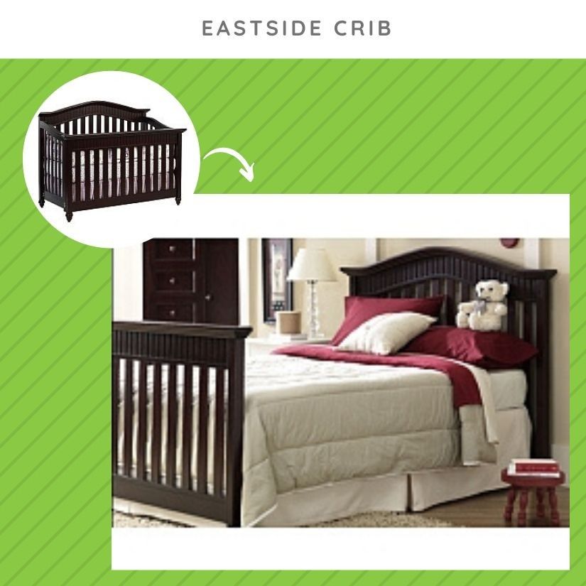 Free Convertible Crib/ Full Bed & Dresser