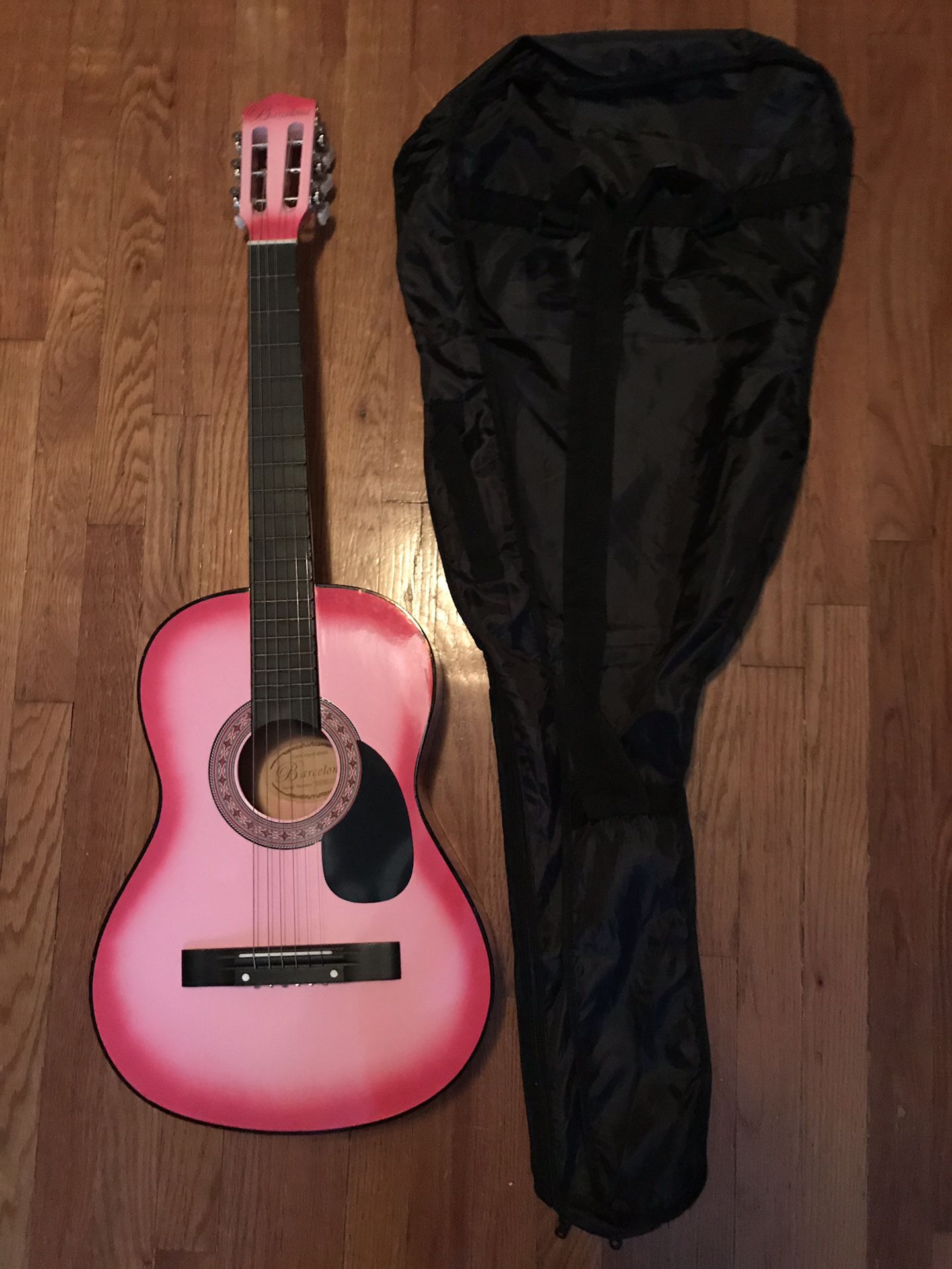 Hot Pink Guitar