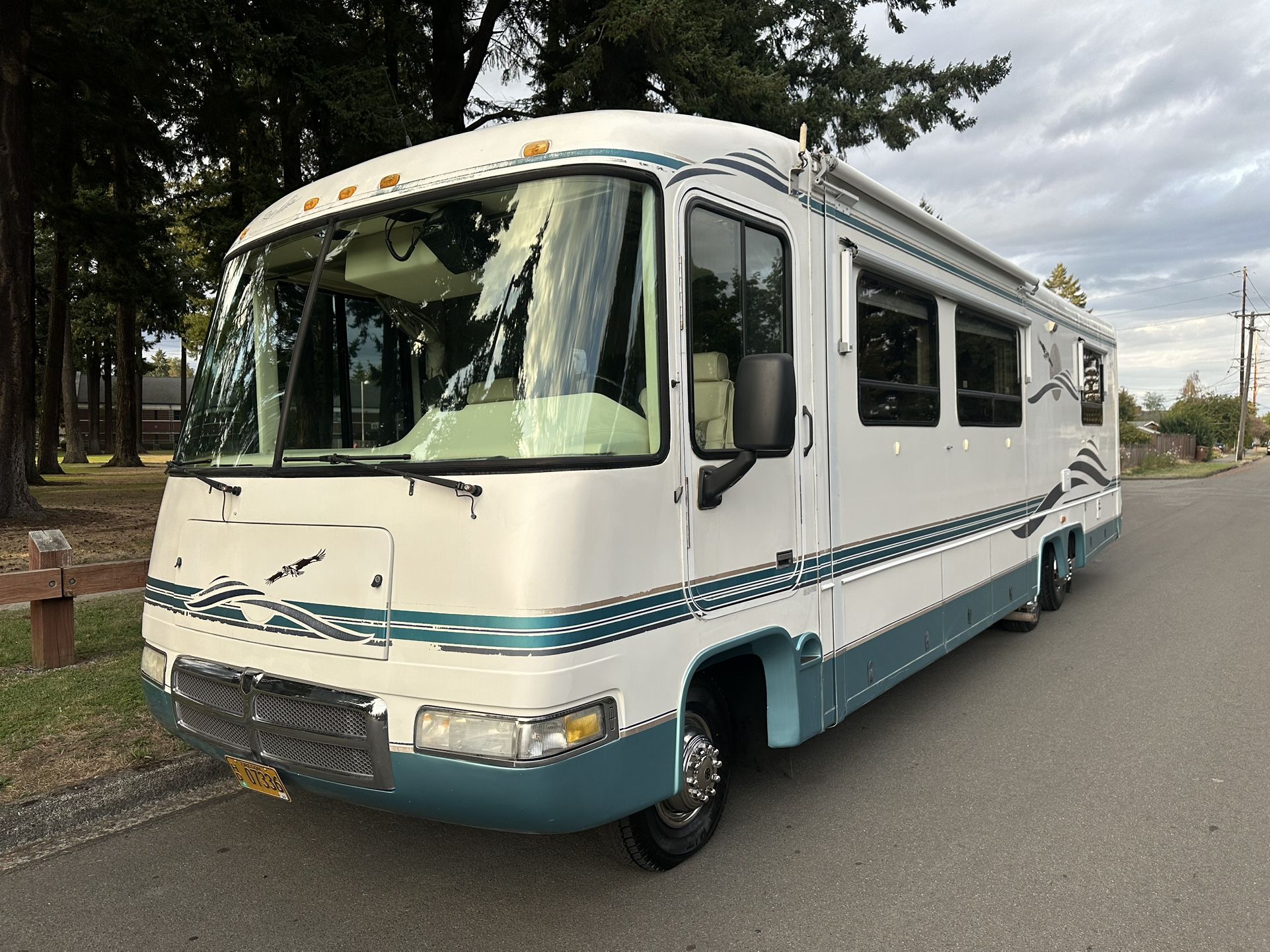 1998 Rexhall Rexair Slide OutTag Axle 34FT 20K ORIGINAL MILES!