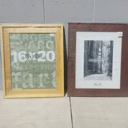16 X 20 Picture Frames $20 For Both