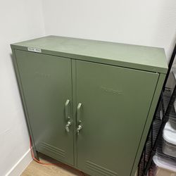 Green Mustard Office Filing Cabinet