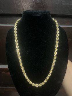 10KT 8MM ROPE 26INCH