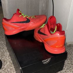 nike 6 kobe reverse grinches size 9 men