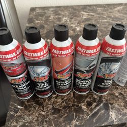Fast Wax FW1 Detail Kit 4 Pack Waterless Car Wash and Wax