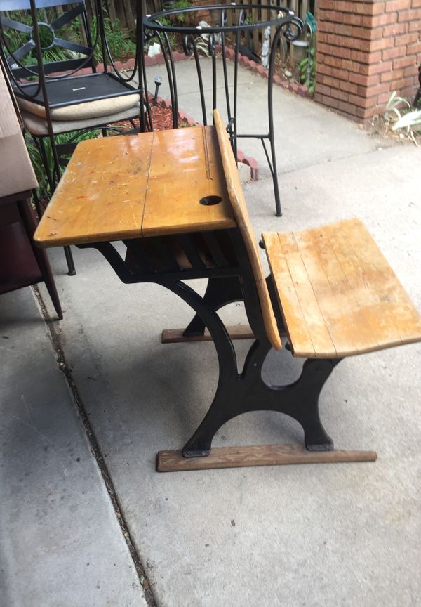 Antique School Desk For In Denver Co Offerup Antique School Desk