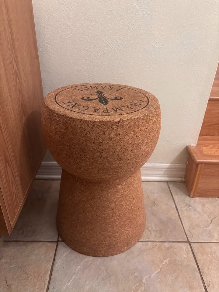 Champagne Cork Stool