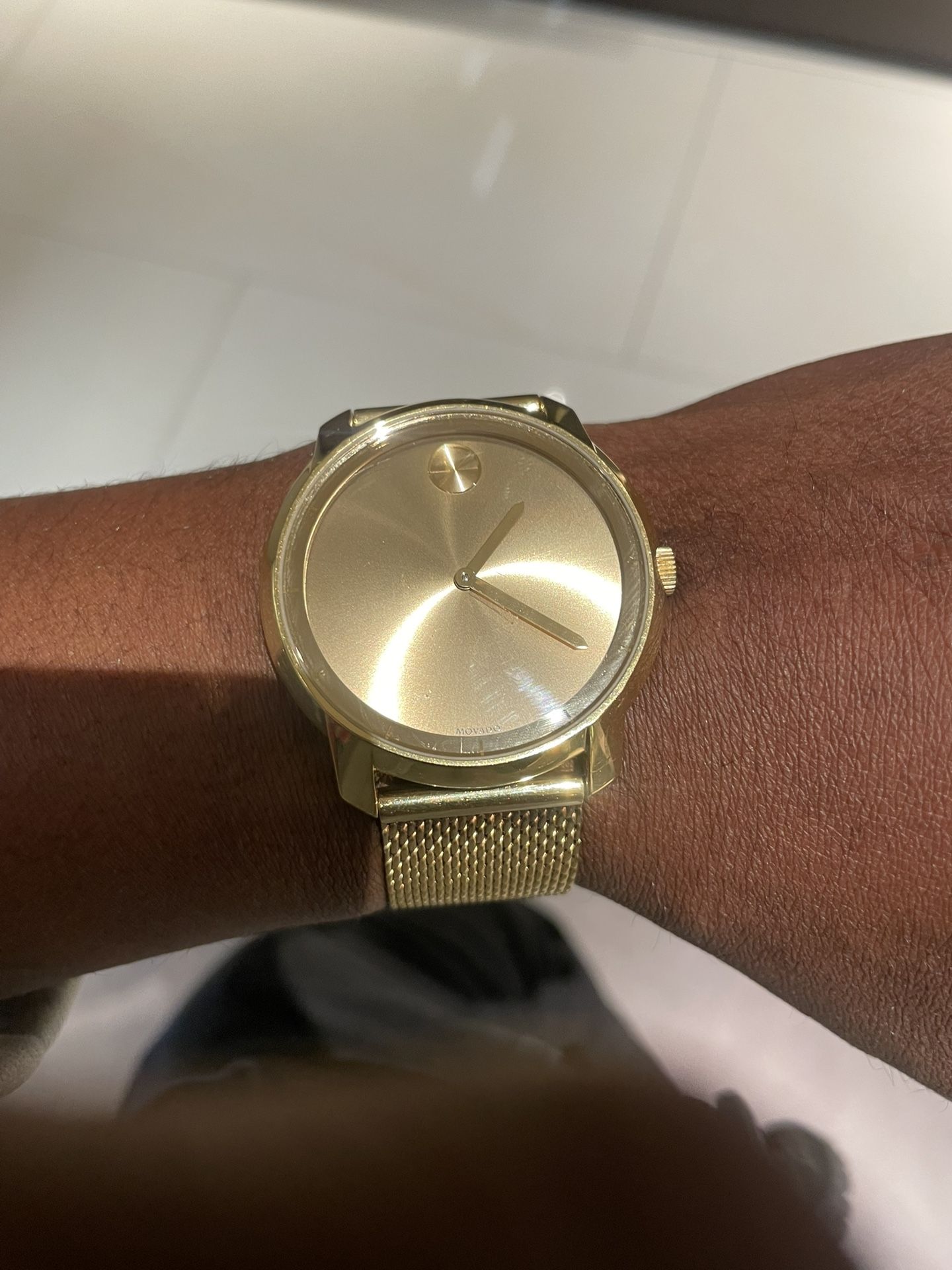 Movado Gold Watch
