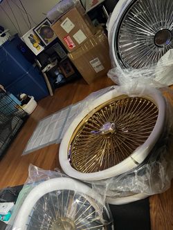 CHROME OR TRIPLE GOLD 22”